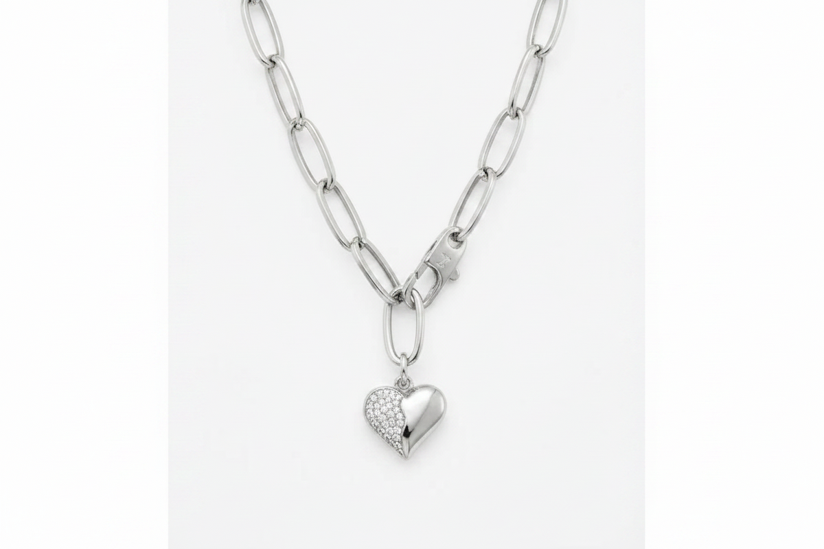 L&A Amour Link 14k Necklaces