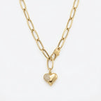 L&A Amour Link 14k Necklaces