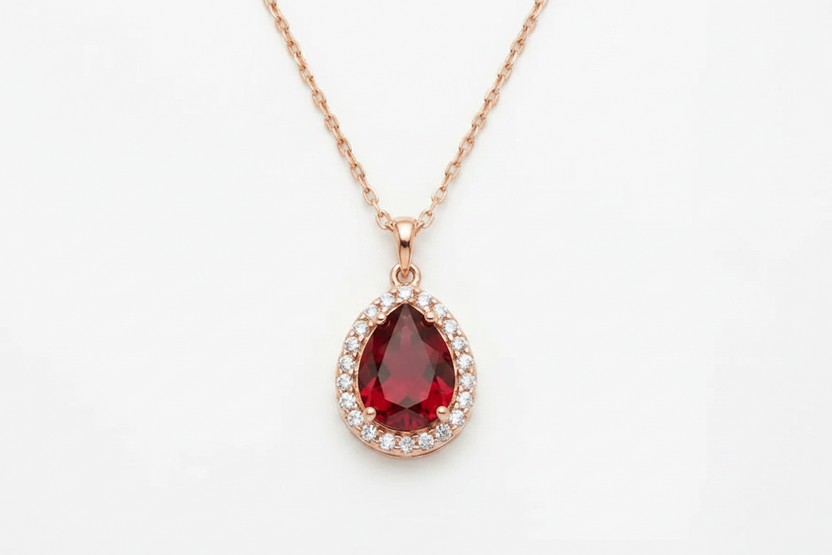 L&A Scarlet Mirage 14k Necklaces