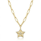 L&A Stellar Link 14k Necklaces