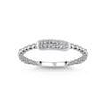 L&A Petite Silhouette Natural Diamond Ring 14k Gold