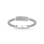 L&A Petite Silhouette Natural Diamond Ring 14k Gold