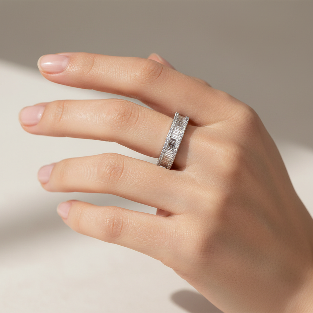 14k  Engagement Ring Natural Diamonds -L&A Symphony of Light