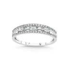 14k  Engagement Ring Natural Diamonds -L&A Triad Mirage
