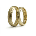 5mm Gold Wedding Band – Greek Key Pattern 14ct