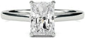 Radiant Cut Lab-Grown Diamond Solitaire Ring in 14K Gold (D/VS1, IGI Certified)